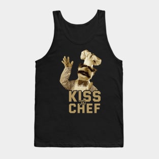 Kiss the chef // Swedish Chef Tank Top